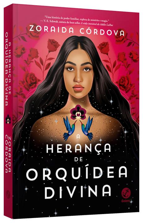 Livro - A herança de Orquídea Divina - 2