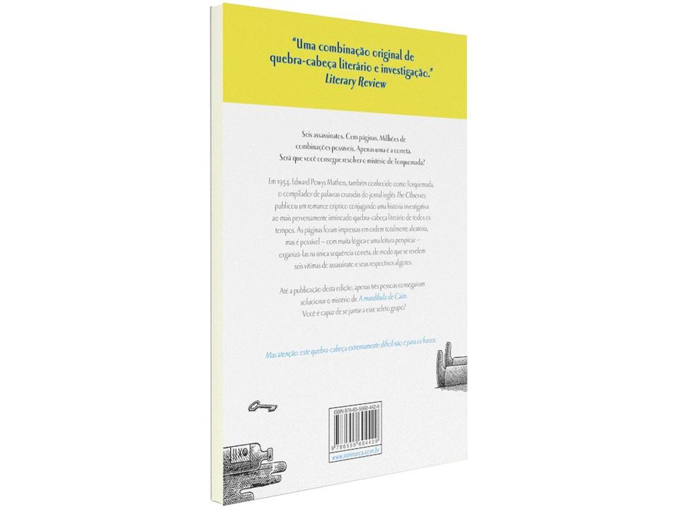 Livro A Mandíbula de Caim Edward Powys Mathers - 2