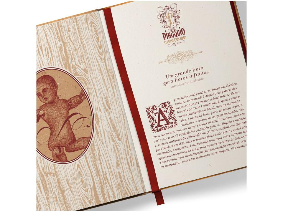 Livro As Aventuras de Pinóquio: História de uma Marionete Carlo Collodi - 5