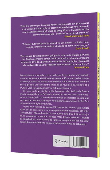 Livro - As leis fundamentais da estupidez humana - 2