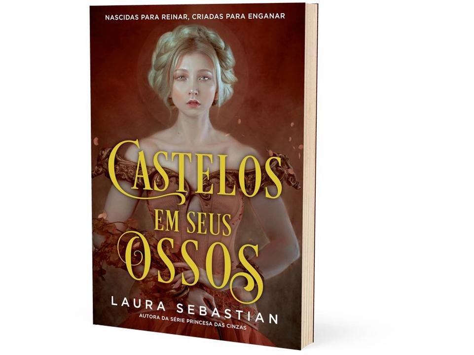 Livro Castelos em Seus Ossos Laura Sebastian - 2