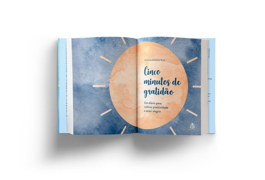Livro - Cinco minutos de gratidão - 2