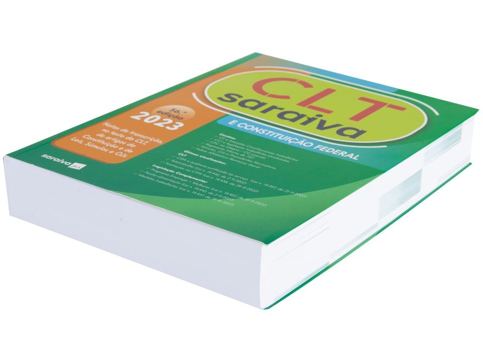 Livro CLT Saraiva E Constituição Federal - 3