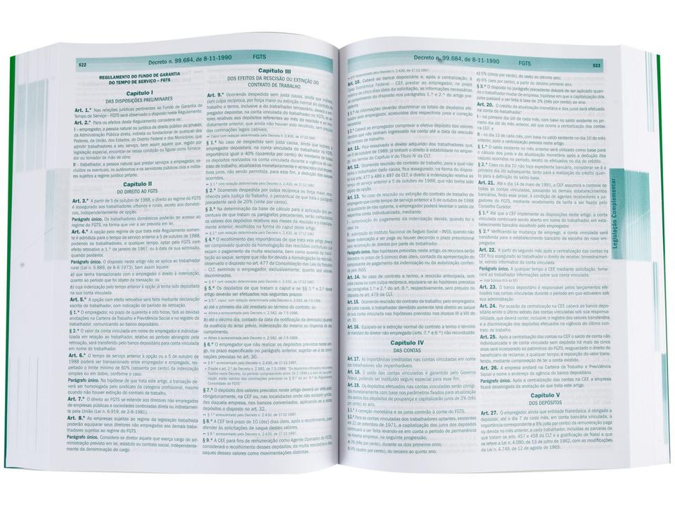 Livro CLT Saraiva E Constituição Federal - 4