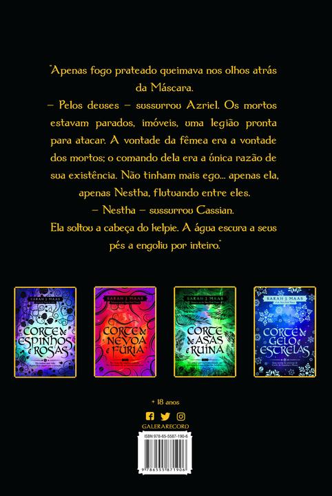 Livro - Corte de chamas prateadas (Vol. 5 Corte de espinhos e rosas) – Edição de colecionador - 1
