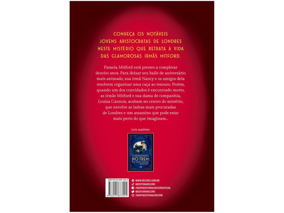 Livro Crime na Alta Sociedade Jessica Fellowes - 2