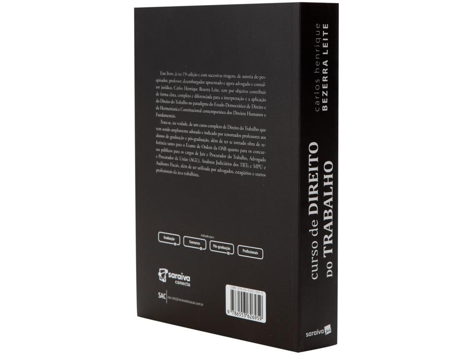 Livro Curso de Direito Do Trabalho Carlos Henrique Bezerra Leite - 2