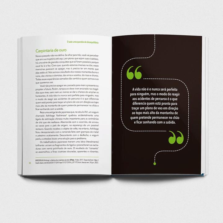 Livro - É tudo uma questão de desequilíbrio - 2