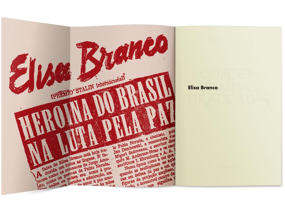 Livro Elisa Branco: Uma Vida em Vermelho Jorge Ferreira - 3