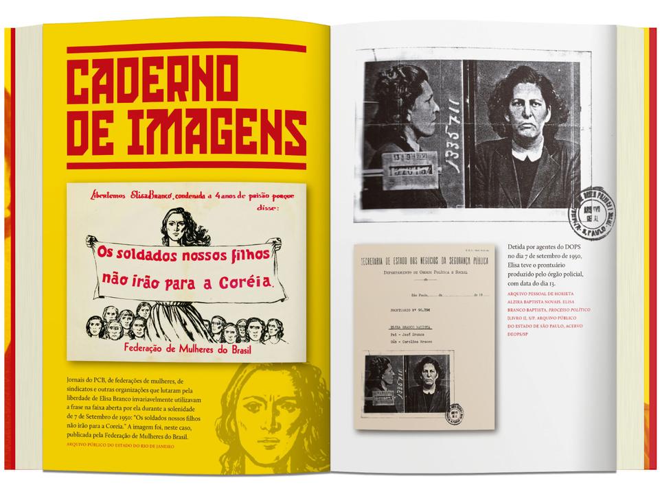 Livro Elisa Branco: Uma Vida em Vermelho Jorge Ferreira - 4