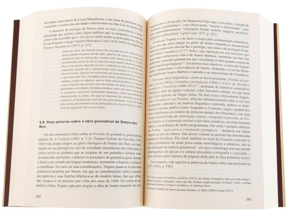 Livro História da Gramática no Brasil Ricardo Cavaliere - 3