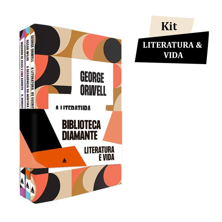 Livro - Kit Biblioteca Diamante - Literatura e vida