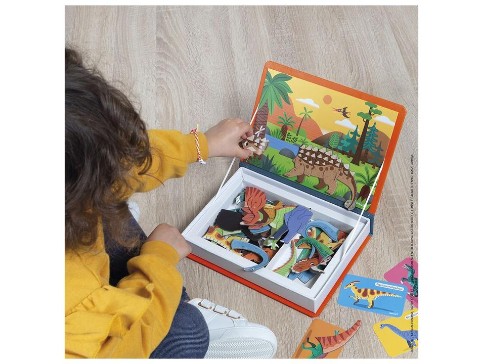 LIVRO MAGNETICO DINOSSAU - 1