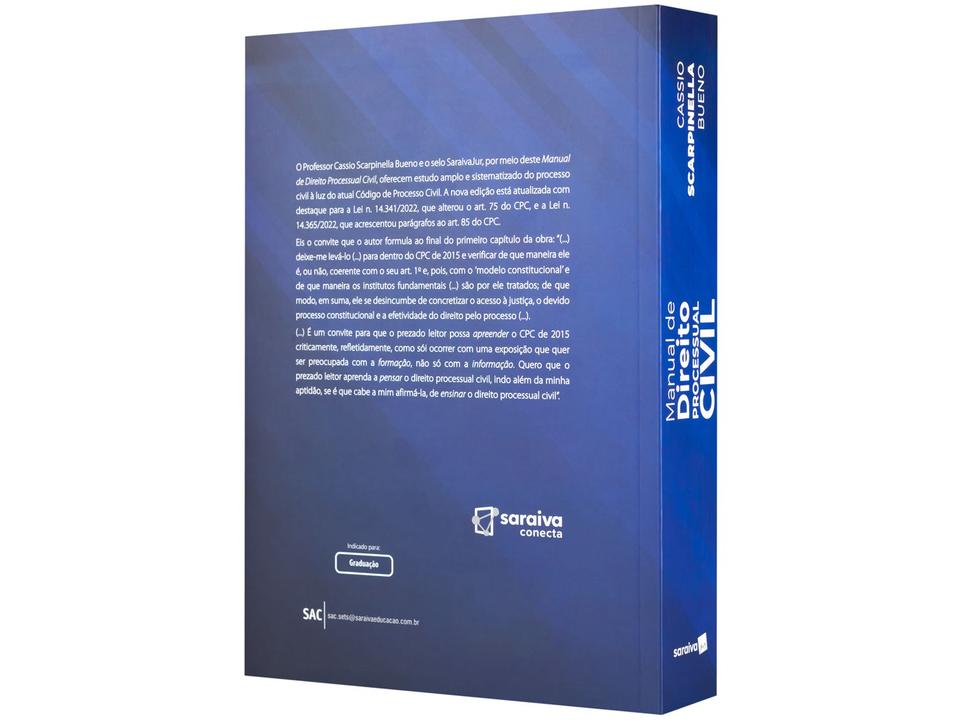 Livro Manual de Direito Processual Civil Cassio Scarpinella Bueno - 4