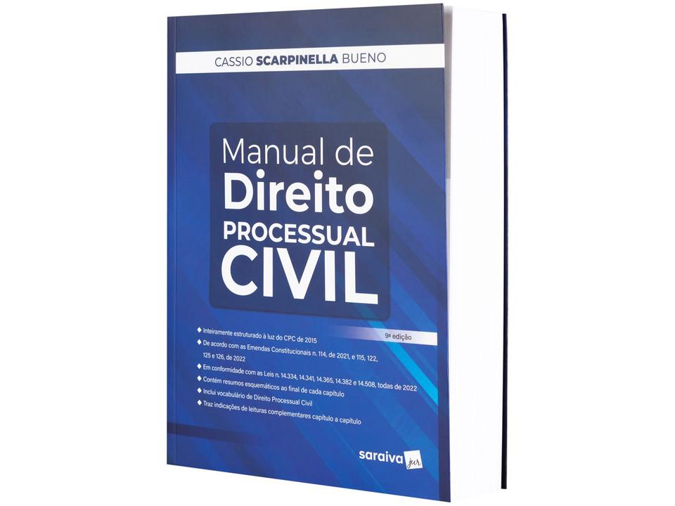 Livro Manual de Direito Processual Civil Cassio Scarpinella Bueno - 1
