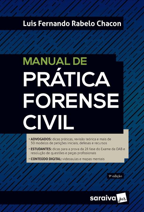 Livro - Manual De Prática Forense Civil - 9ª edição 2022