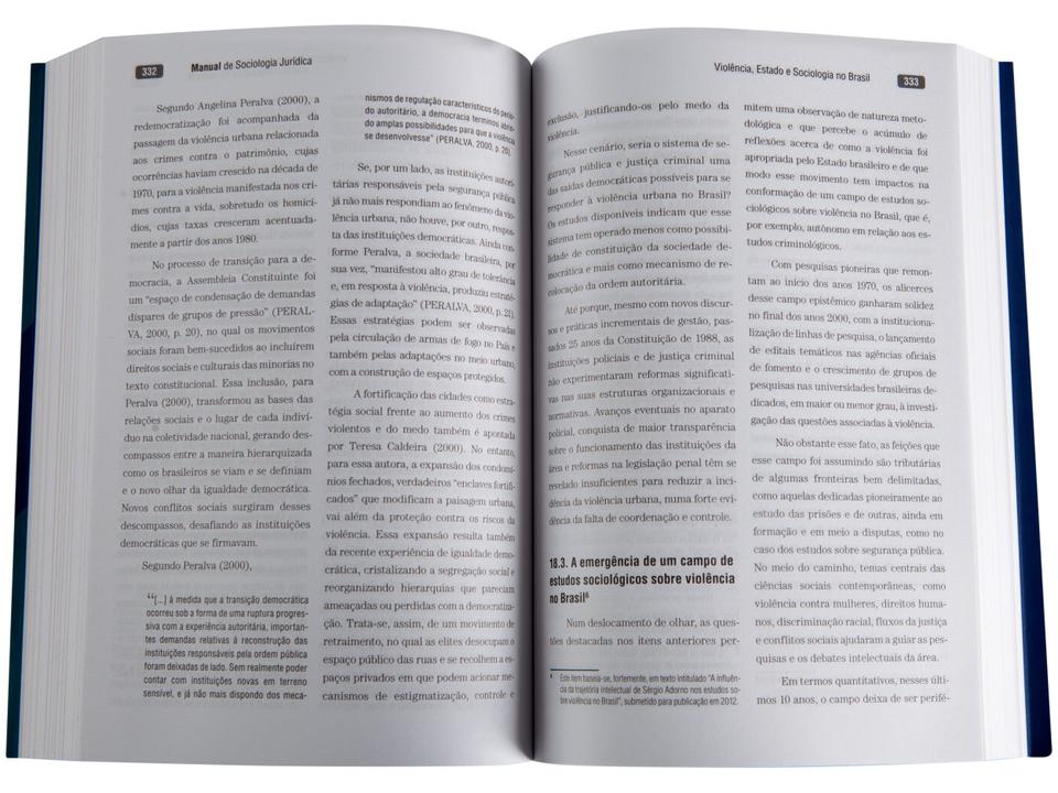 Livro Manual de Sociologia Jurídica - 4