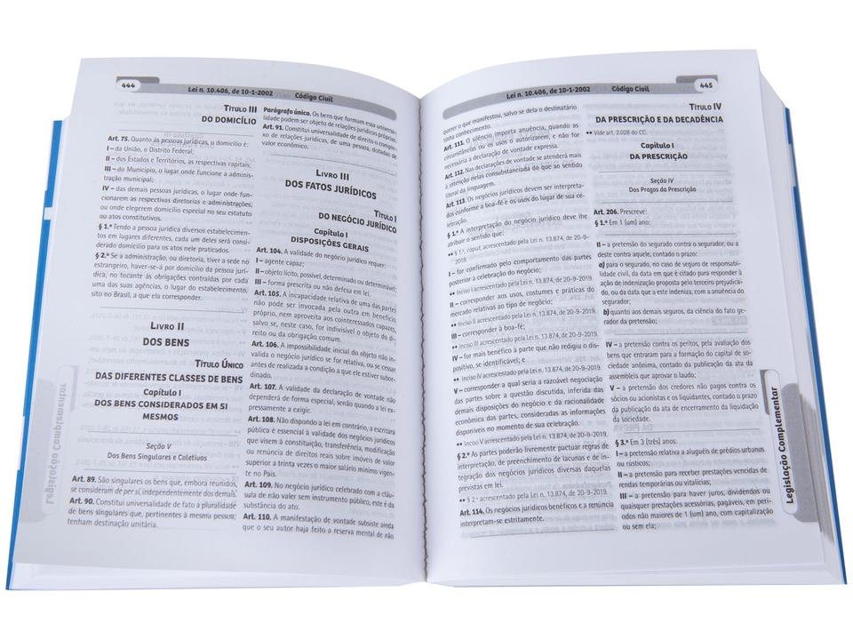 Livro Mini Código Comercial e Legislação Complementar - 4