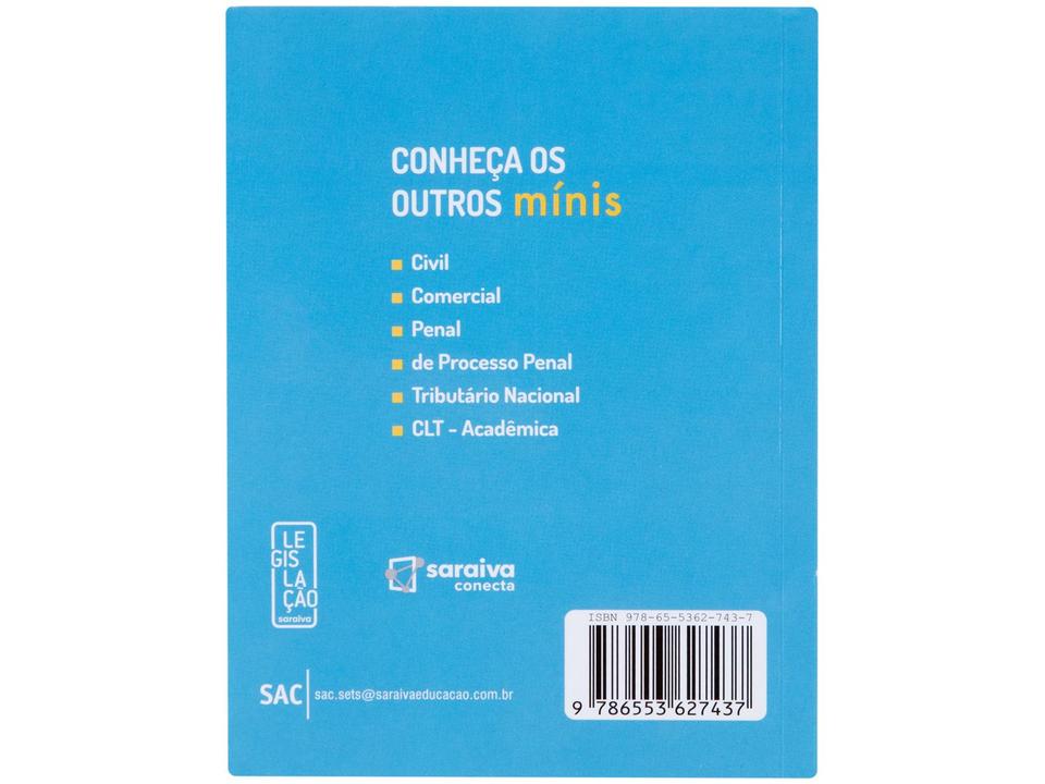 Livro Minicódigo de Processo Civil e Constituição Federal - 5
