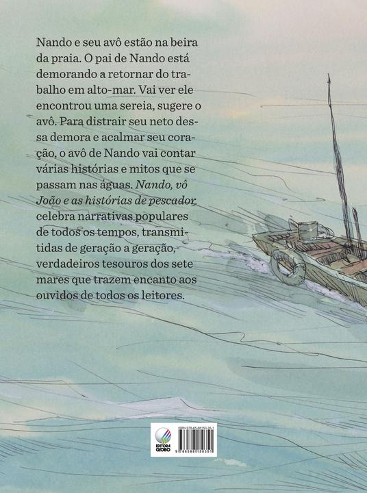 Livro - Nando, vô João e as histórias de pescador - 1
