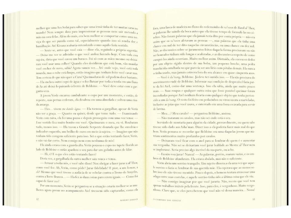 Livro O Caminho das Adagas Robert Jordan - 6