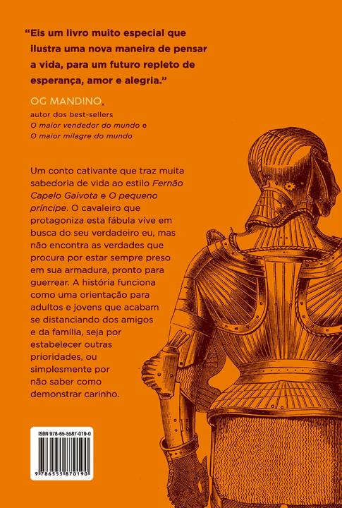 Livro O Cavaleiro Preso na Armadura Robert Fisher - 1