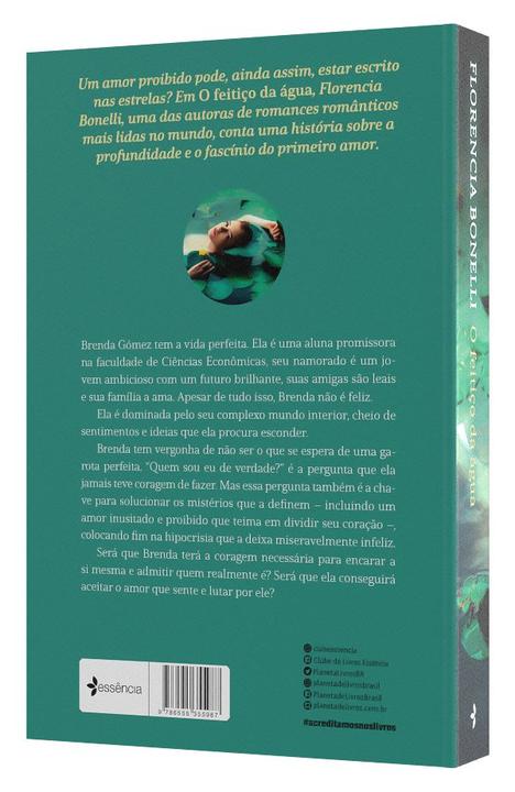 Livro - O feitiço da água - 2