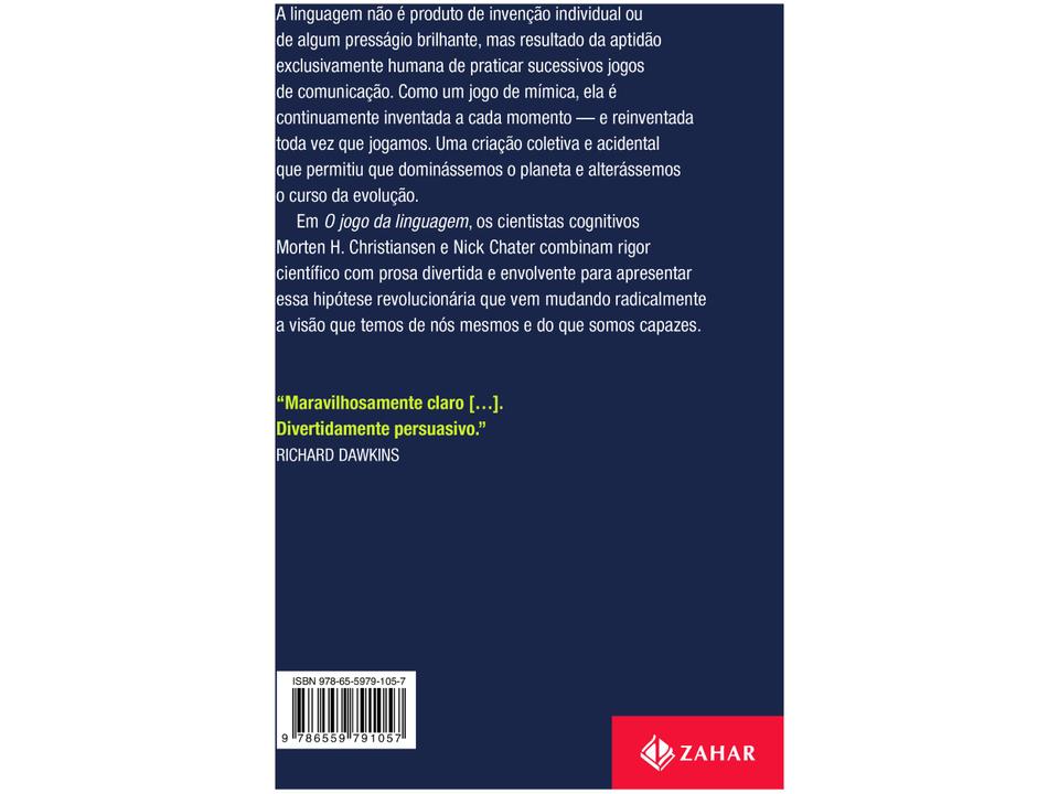 Livro O Jogo da Linguagem - 1