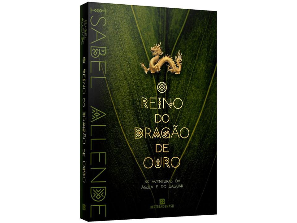 Livro O Reino do Dragão de Ouro Isabel Allende - com Marcador de Página - 2