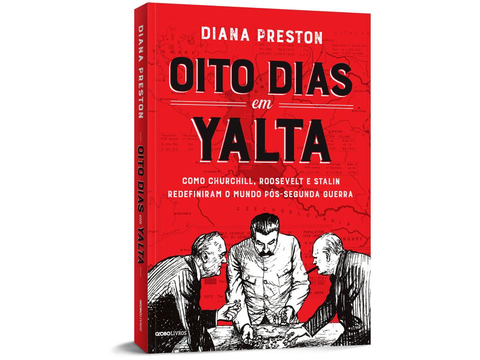 Livro Oito dias em Yalta Diana Preston - 1