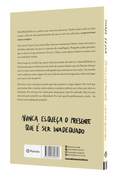 Livro Perfeitamente Inadequado - 2