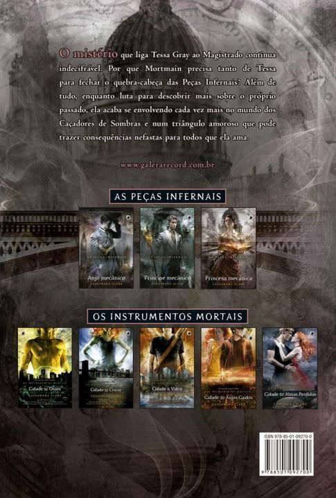 Livro - Princesa mecânica (Vol. 3 As Peças Infernais) - 1