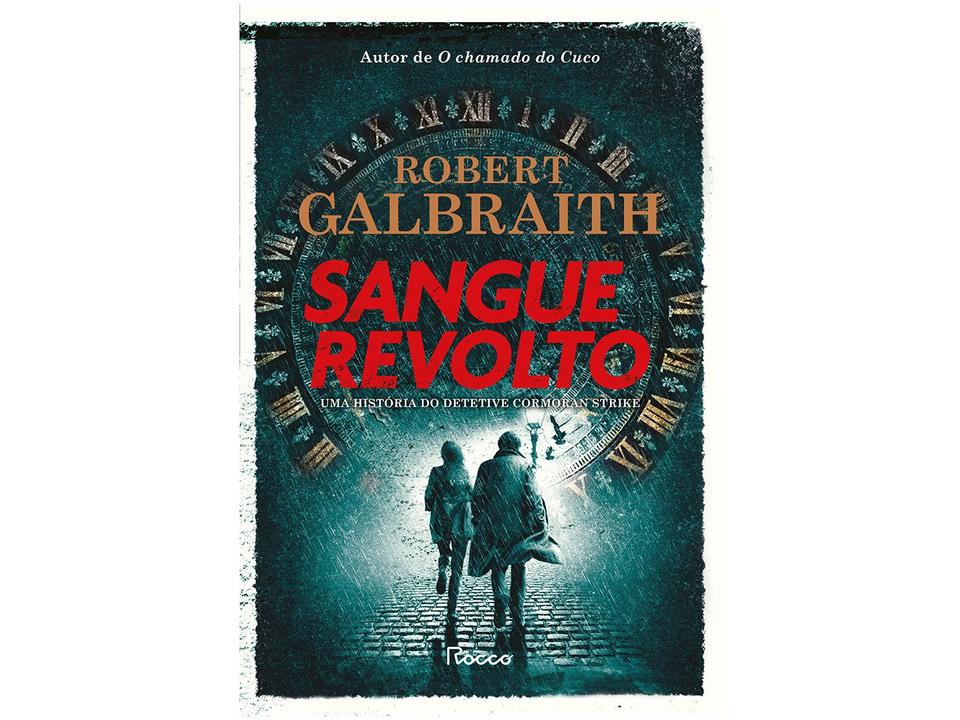 Livro Sangue Revolto Robert Galbraith - com Brinde - 1