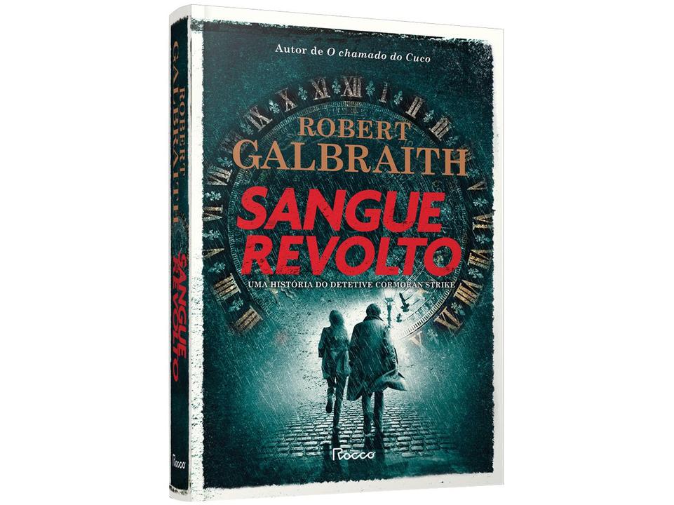 Livro Sangue Revolto Robert Galbraith - com Brinde - 2