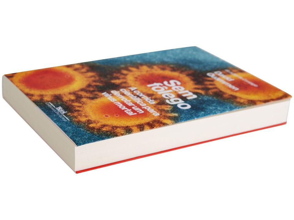 Livro Sem Fôlego - A Corrida Científica para Derrotar um Vírus Mortal David Quammen - 3