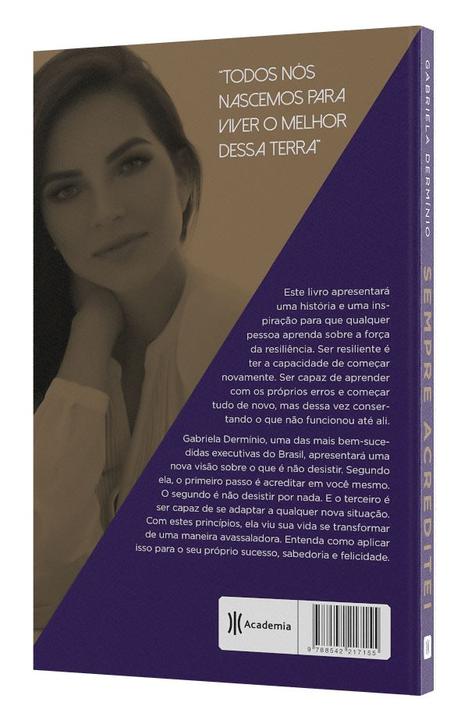 Livro - Sempre acreditei - 2