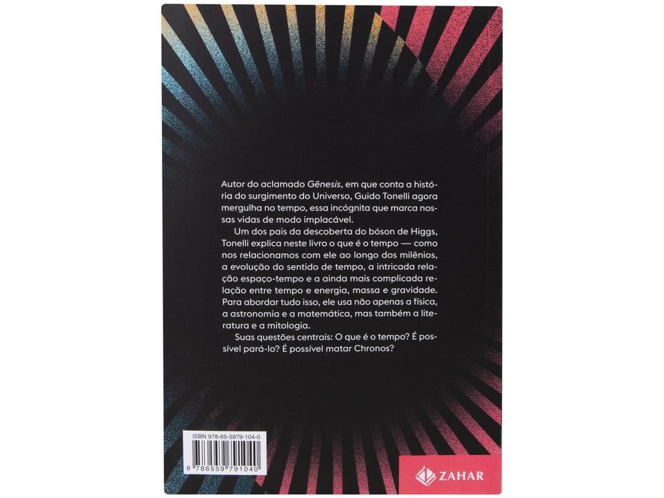 Livro Tempo O Sonho de Matar Chronos Guido Tonelli - 5