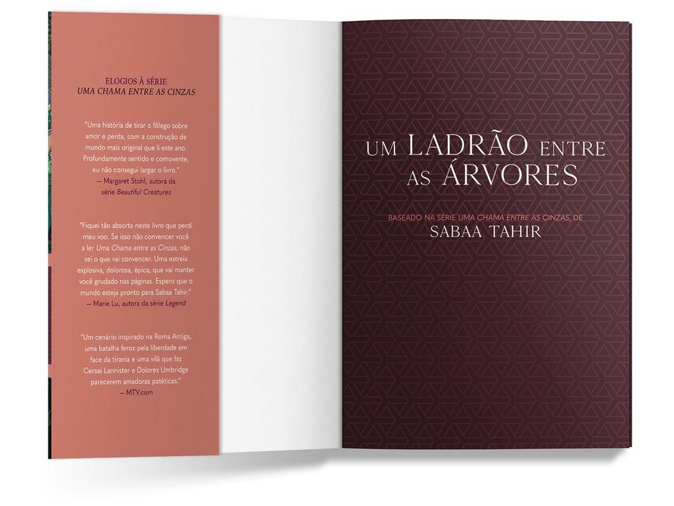 Livro Um Ladrão Entre as Árvores Sabaa Tahir - 3