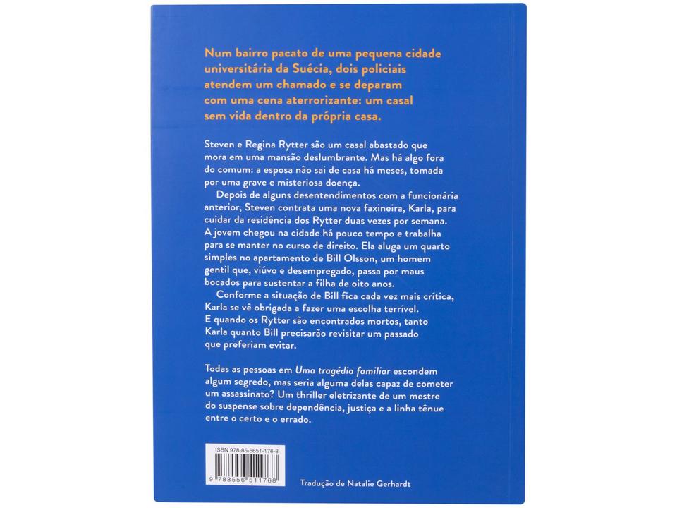 Livro Uma Tragédia Familiar M. T. Edvardsson - 5