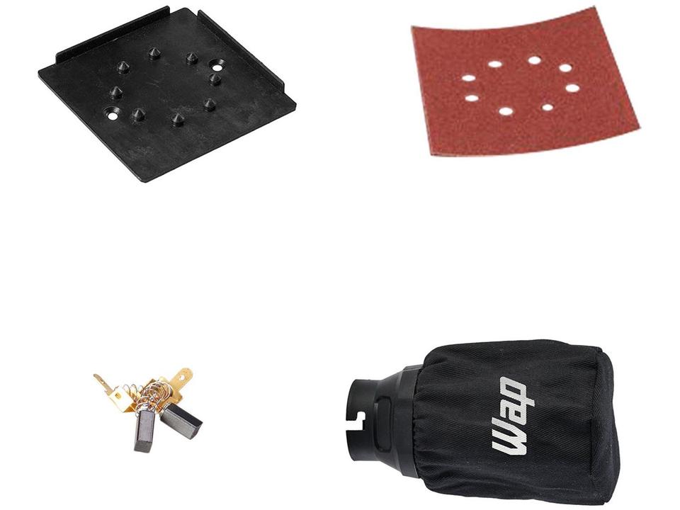 Lixadeira Orbital Wap Elétrica 250W 6 Peças ELO 250 - 5