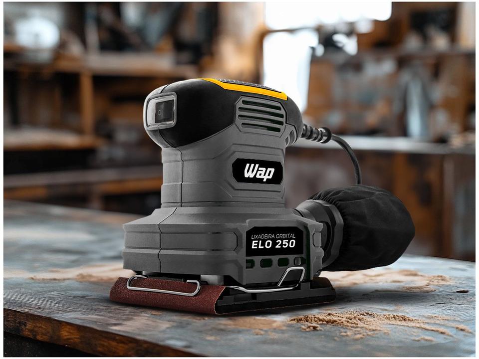 Lixadeira Orbital Wap Elétrica 250W 6 Peças ELO 250 - 1