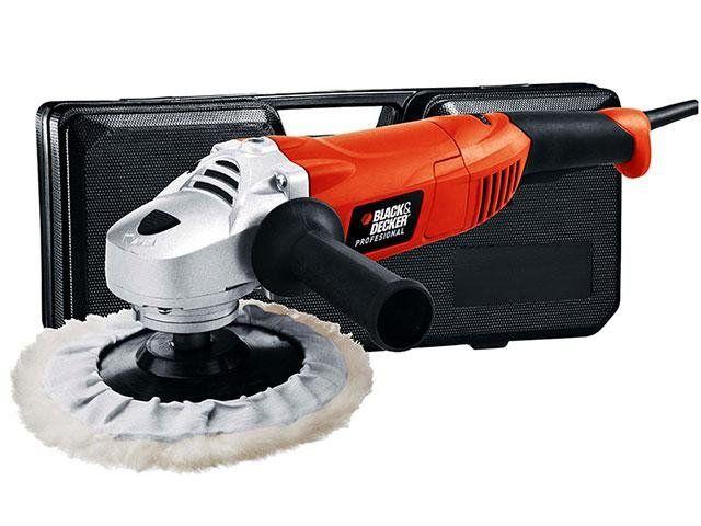 Lixadeira Politriz Black + Decker Com Maleta e Acessórios 7 (180MM) 1.300W 127V - WP1500K-BR - 4