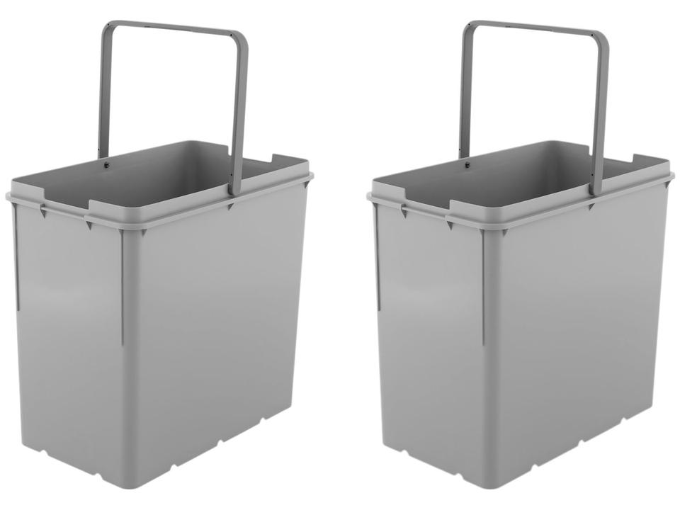 Lixeira de Embutir para Armário Quadrada Franke - 6