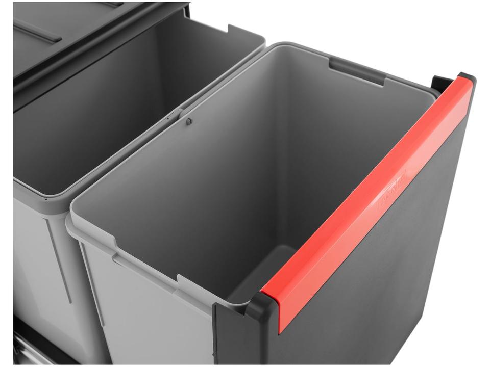 Lixeira de Embutir para Armário Quadrada Franke - 2