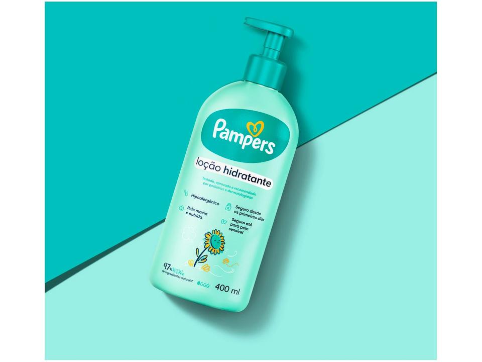 Loção Hidratante Corporal Pampers 51929 Infantil 400ml - 1
