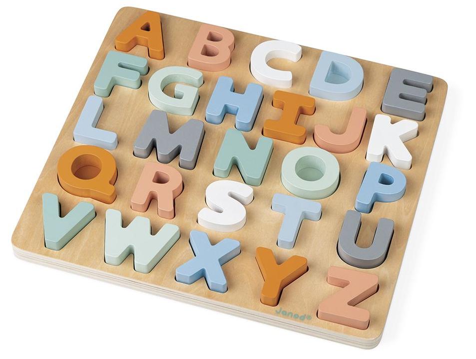 Lousa de Encaixe Infantil com 26 letras - 6