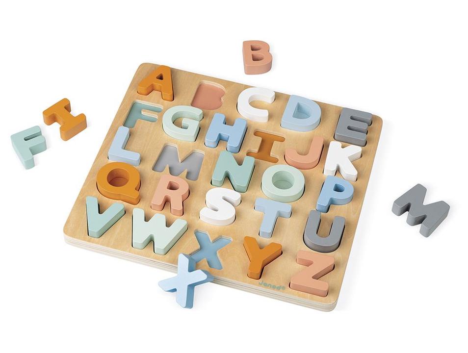 Lousa de Encaixe Infantil com 26 letras - 2