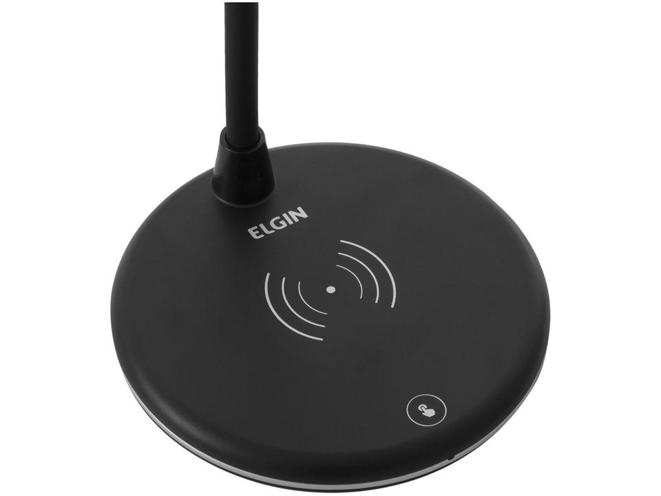 Luminária de Mesa de LED Elgin 3 Intensidades - Bluetooth Carregador por Indução Lumi Play - 12