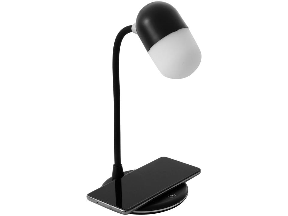 Luminária de Mesa de LED Elgin 3 Intensidades - Bluetooth Carregador por Indução Lumi Play - 9
