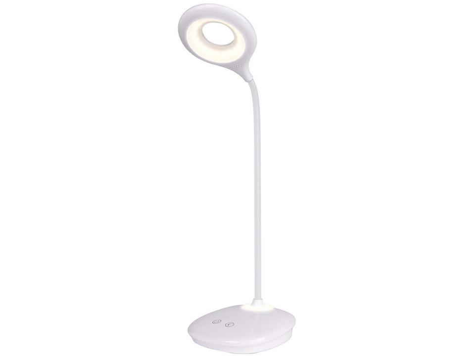 Luminária de Mesa LED 3 Intensidades - Touch Recarregável Branca Black + Decker